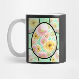 Green Spring Easter Eggs Mug